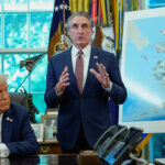 Doug Burgum lands in Venezuela for rare earth minerals talks with officials