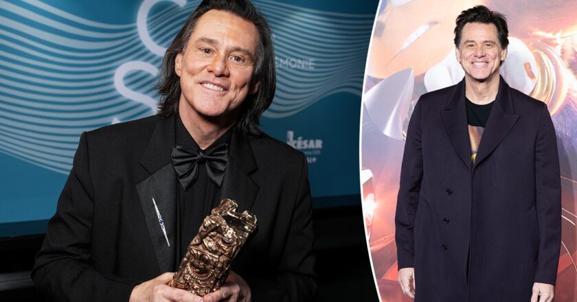 Jim Carrey sparks body double speculation after Cesar Awards look
