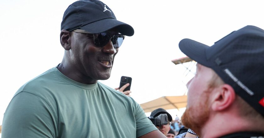 Michael Jordan, Tyler Reddick make NASCAR history