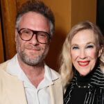 Seth Rogen delivers emotional tribute accepting Catherine O’Hara’s final award